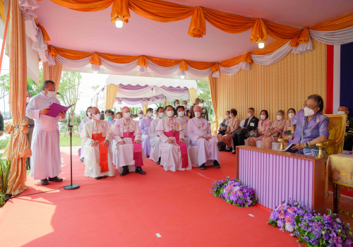 Princess Sirindhorn Inaugurates Saengtham College,  Xavier Chiang Rai Campus